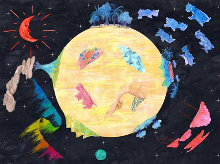 der Planet / el planeta / the planet Lalolilum